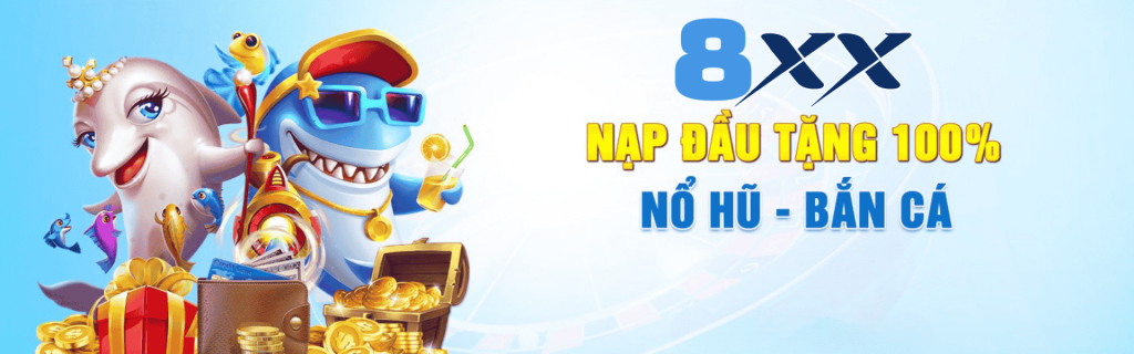 8XX Nạp đầu tặng 100% baner