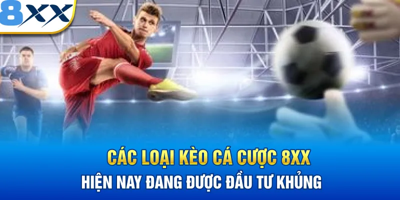 Các loại kèo cá cược 8XX hiện nay đang được đầu tư khủng